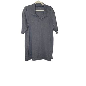 EDDIE Bauer grey collared short sleeve polo shirt